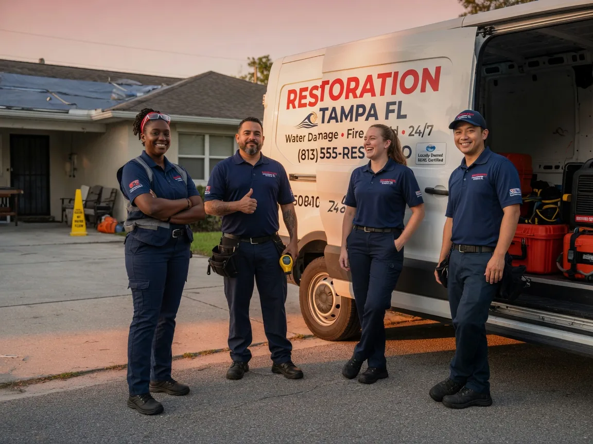 Water Damage Restoration company in Dresden, OH